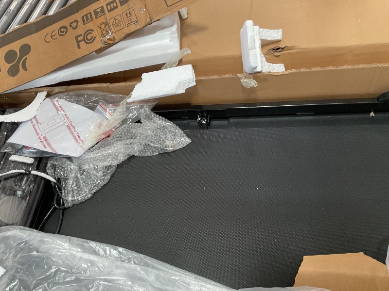 Photo 1 of *****************error message that read "E02", needs troubleshooting*****************
PACEROCKER Walking Pad Treadmill with 12% 9-Level Auto Incline, 450 lbs Capacity Bluetooth Speaker Under Desk Treadmills for Home Hiking, 5 MPH, Black