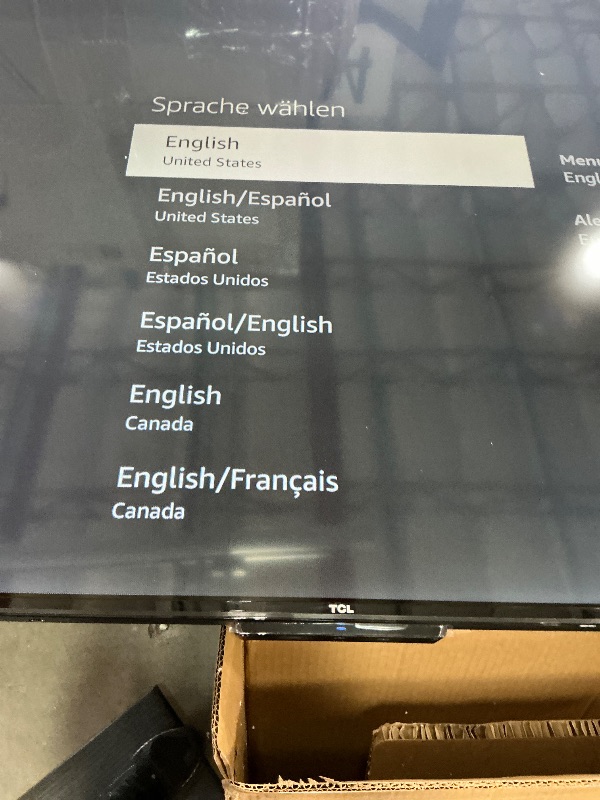 Photo 1 of TCL 55-Inch Class S5 UHD 4K LED Smart TV with Fire TV (55S551F, 2024 Model), Dolby Vision, HDR PRO+, Dolby Atmos, Alexa Built-in with Voice Remote, Apple AirPlay 2 Compatibility, Streaming Television *REMOTE INCLUDED 