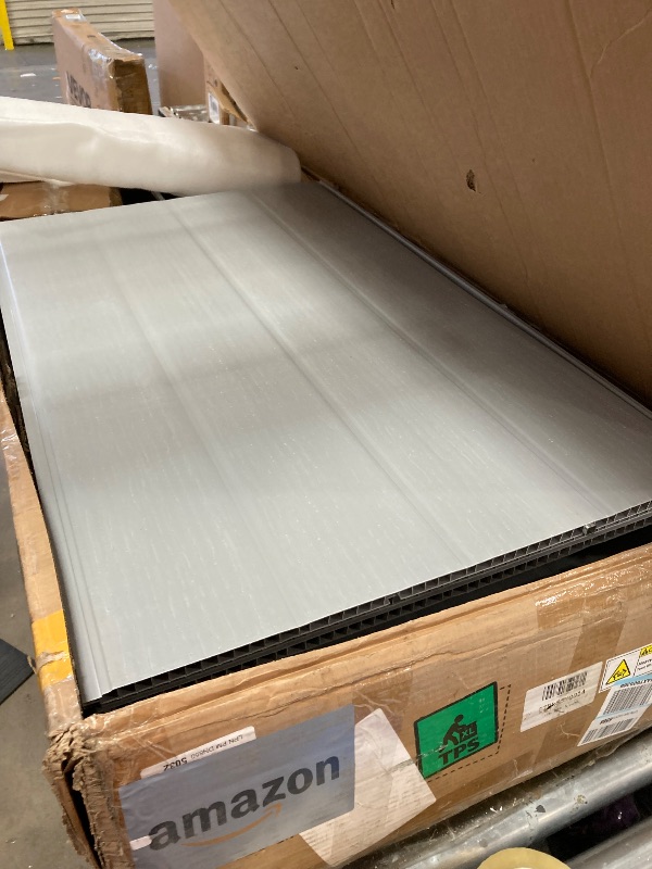 Photo 1 of **FOR PARTS ONLY**
DWVO 6.x4 FT Resin Storage Shed with Reinforced Floor, Outdoor Storage Shed with Lockable Door, Window and Vents, Waterproof Plastic Tool Storage for Garden, Backyard, Patio, Lawn