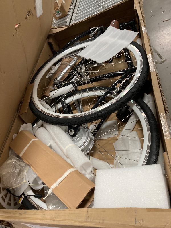 Photo 1 of *** SEE NOTES *** Hurley Electric Bikes Amped Urban Single Speed E-Bike (Blue Sea, Large / 19)