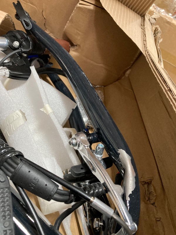 Photo 1 of *** SEE NOTES *** Hurley Electric Bikes Amped Urban Single Speed E-Bike (Blue Sea, Large / 19)