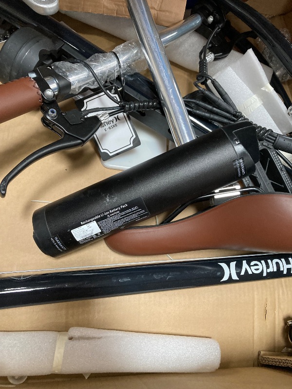 Photo 1 of *** SEE NOTES *** Hurley Electric Bikes Amped Urban Single Speed E-Bike (Blue Sea, Large / 19)