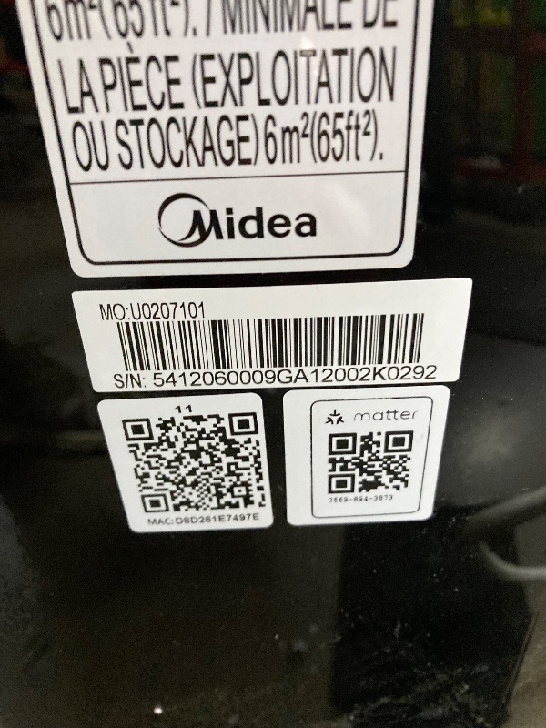 Photo 1 of ************SEE NOTES BEFORE BID*****************
Midea Duo 12,000 BTU (10,000 BTU SACC) High Efficiency Inverter, Ultra Quiet Portable Air Conditioner, Cools up to 450 Sq. Ft., Compatible with Alexa/Google Assistant, Includes Remote