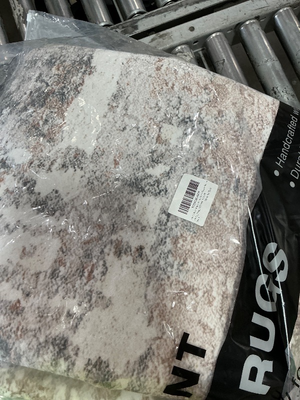 Photo 1 of 10x12 Area Rug Living Room: Washable Large Abstract Modern Soft Rugs Stain Resistant Indoor Floor Non Slip Accent Carpet for Bedroom Nursery Playroom Office Dining Room Dorm Home House- Brown