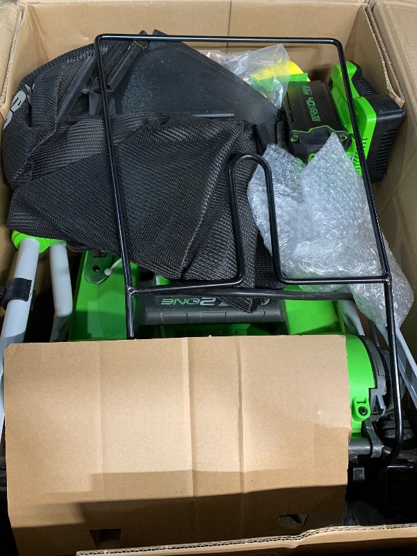 Photo 1 of (see all images) Greenworks 40V 16" Cordless Lawn Mower