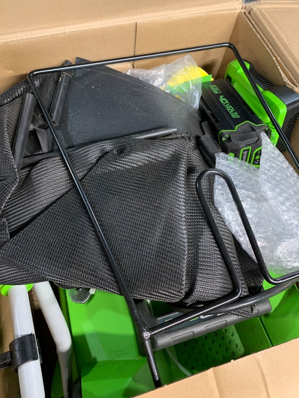 Photo 1 of (see all images) Greenworks 40V 16" Cordless Lawn Mower