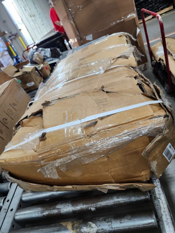 Photo 1 of ***************INCOMPLETE ITEM, THIS IS ONLY BOX #2 OUT OF 2**************
GarveeLife Power Cage with LAT Pulldown, Multi-Functional Power Rack with Cable Pulley System and J-Hooks, Squat Rack with Dip Bars and Landmine Attachment, Weight Cage for Home Gy