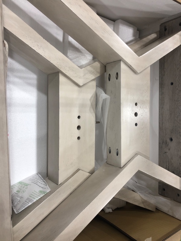 Photo 1 of  BOX 1 AND2!!! EXT LEAF TOP TABLE COLOR GREY