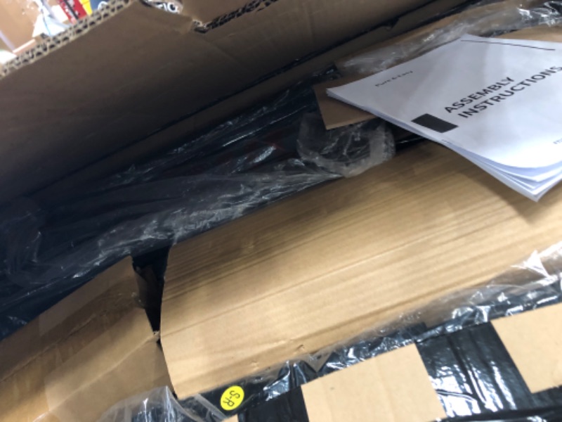 Photo 1 of (partial set,( base framing) )BIGSYY 52" Linen 3-in-1 Convertible Sleeper Sofa with Pull-Out Bed, Stepless Adjustable Backrest & Side Pocket - Light Grey
