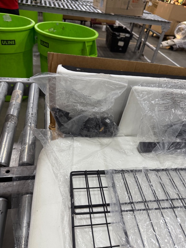 Photo 1 of white bed frame twin size 