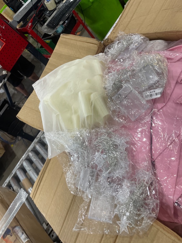 Photo 1 of (used)(incomplete) Heypappy 6 Pack Teepee Tent for Kids with Inflatable Airbed, Light, Toddler Tent Children Room Tents, Slumber Party Sleepover Tents