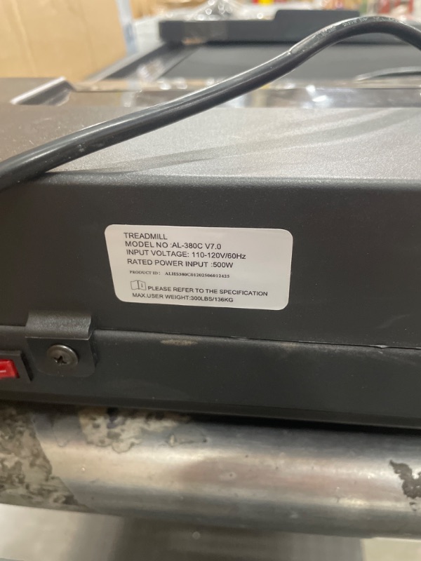 Photo 1 of ****PARTS ONLY **** Treadmill with Handles, 2025 Upgraded Small Treadmills Home, Portable Electric Treadmills for Home 300 lbs Capacity,Walking Pad Treadmill,Lightweight Folding Foldable Walking Pad with LED Display