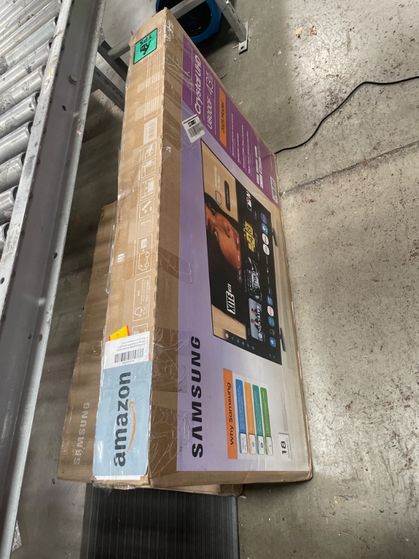 Photo 1 of *********************MISSING POWER CORD***************************
Samsung 43-Inch Class Crystal UHD U8000F 4K Smart TV (2025 Model) Endless Free Content, Crystal Processor 4K, MetalStream Design, Knox Security, Alexa Built-in