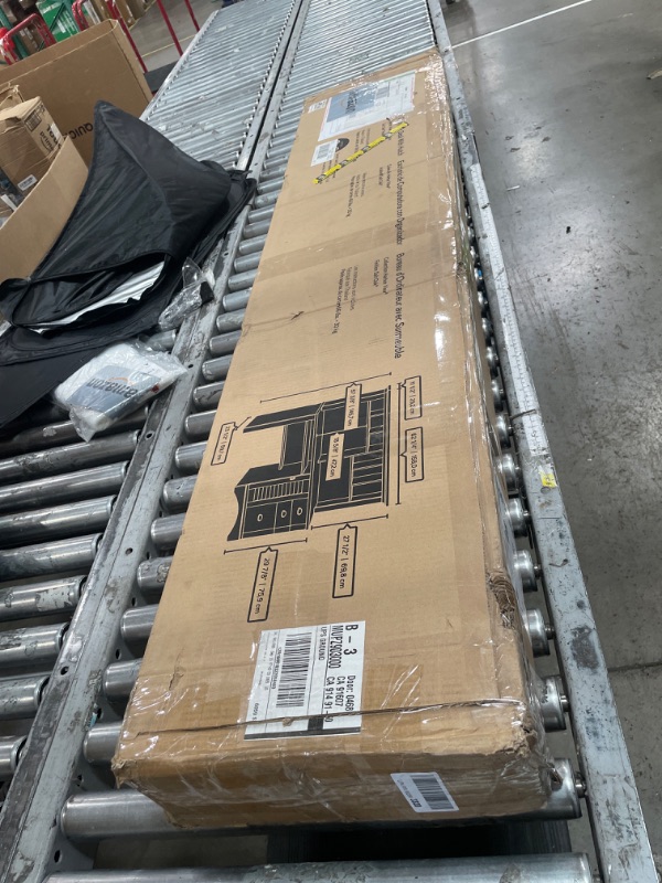 Photo 1 of ******************INCOMPLETE ITEM, THIS IS ONLY BOX #2 OUT OF 2****************
Sauder Harbor View Home Office Computer Desk with Hutch, Keyboard Tray, in Salt Oak finish