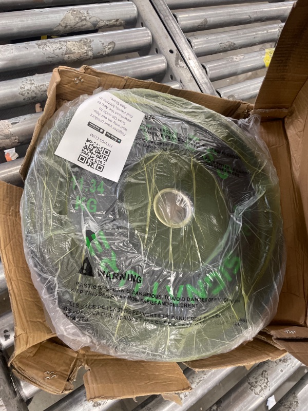 Photo 1 of ***INCOMPLETE***Fitvids Olympic 2" Bumper Plates Set Including 260LB Weight Plates Set & 7FT Olympic Barbell Bar(305 Pounds Total), Multiple Packages
