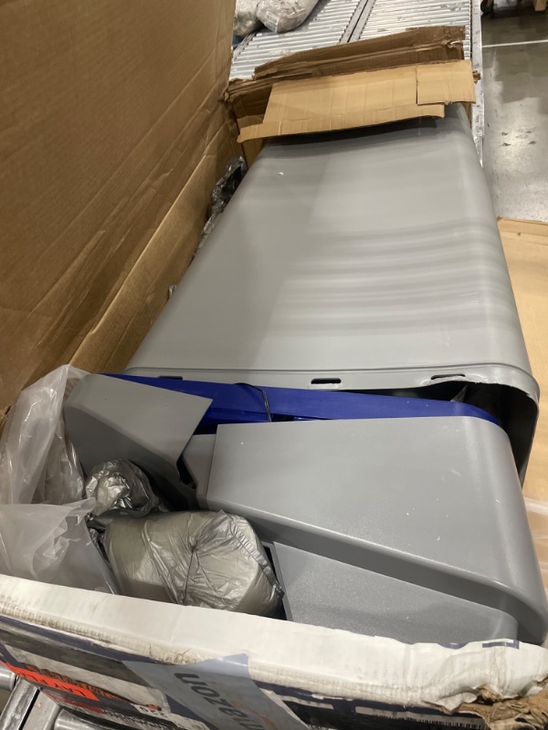 Photo 1 of *************DAMAGED/POSSIBLE MISSING PARTS-FOR PARTS ONLY*****************
EcoPure EP42 42,000 Grain Water Softener | NSF Certified | Salt & Water Saving Autosense Technology for Whole House Soft Water Regeneration, Dark Gray