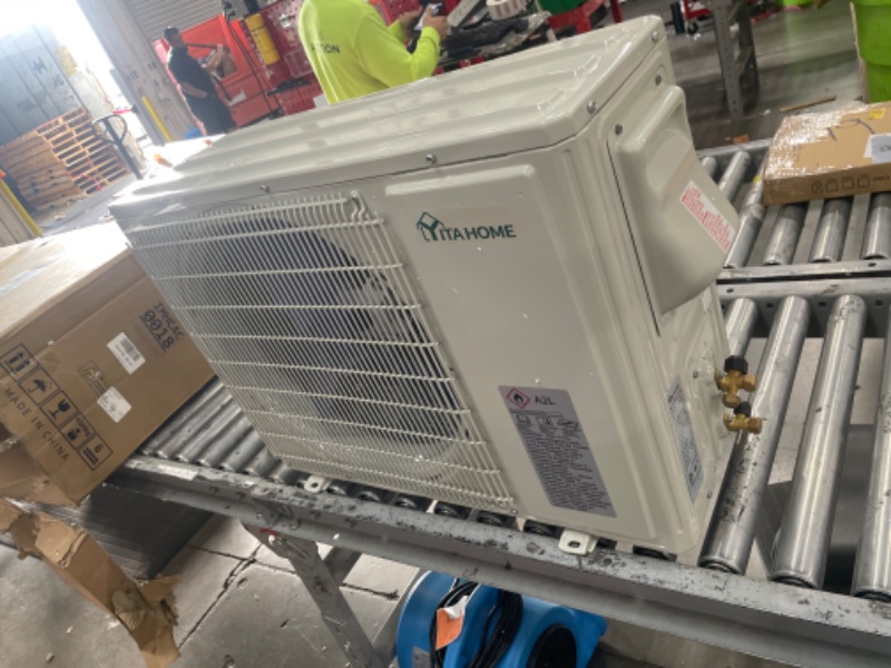 Photo 1 of ***INCOMPLETE***YITAHOME 12000 BTU Mini Split Air Conditioner Heat Pump System, Wifi Enabled 20 SEER2 115V Inverter Ductless AC Cool Up to 750 Sq. Ft, Compatible with Alexa, Complete Installation Kit, White