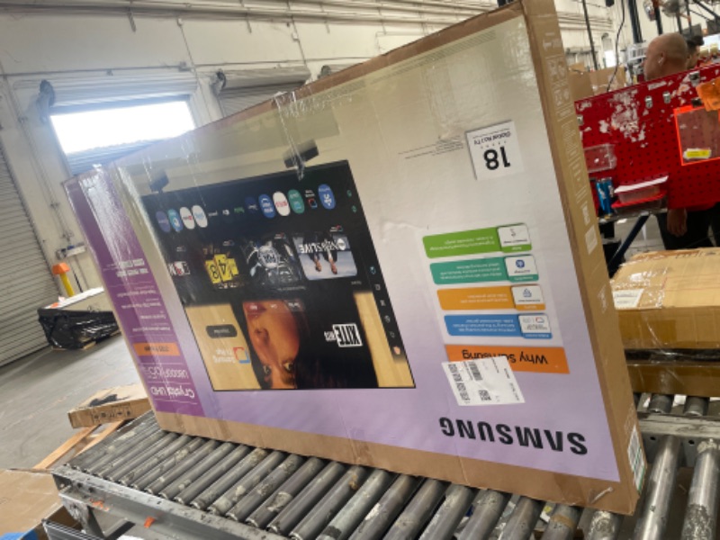 Photo 1 of ***DAMAGED***Samsung 65-Inch Class Crystal UHD U8000F 4K Smart TV (2025 Model) Endless Free Content, Crystal Processor 4K, MetalStream Design, Knox Security, Alexa Built-in