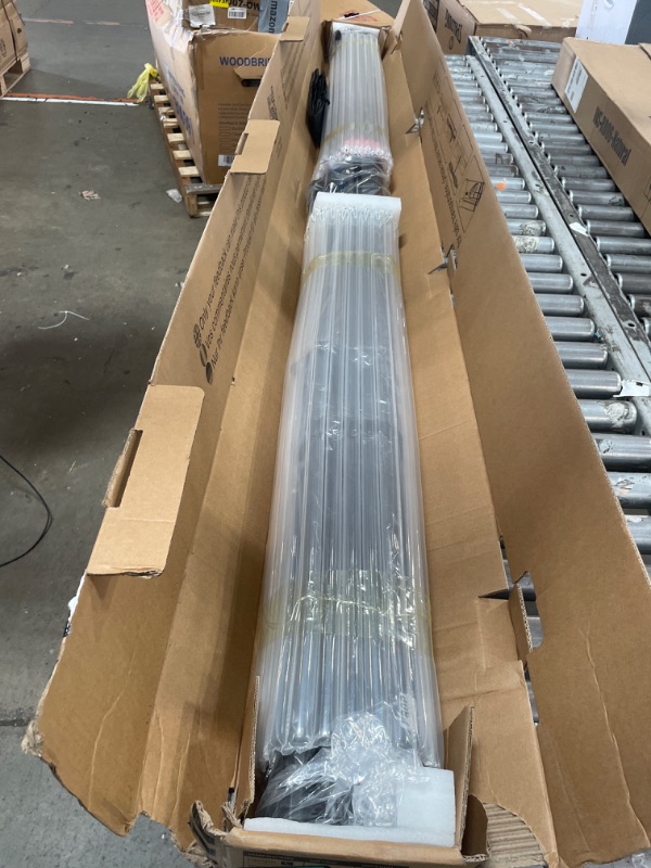 Photo 1 of 100 Inch Indoor and Outdoor Projector Screen with Stand for Movies or Presentations - HD Premium 16:9 Folding Free Tripod Screen with Carry Bag and Straps, Matte