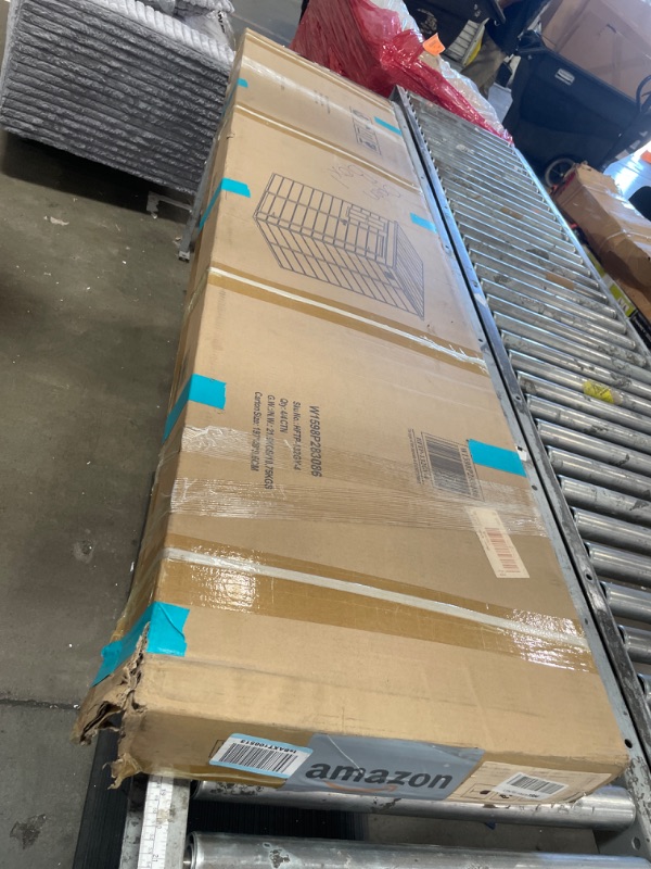 Photo 1 of **PARTS ONLY PARTIAL SET**TRUCK PICK UP ONLY**
6x6 FT Outdoor Storage Resin Shed with Floor,Waterproof Plastic Garden Bike Shed with Lockable Door, Sloped Roof, Vents & Windows, Easy Assembly Tool Shed for Lawn, Backyard, Patio, White