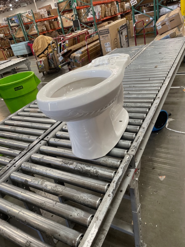 Photo 1 of ***INCOMPLETE***American Standard 250CA104.020 Colony 3 Two-Piece Toilet, Elongated Front, Standard Height, White, 1.28 gpf