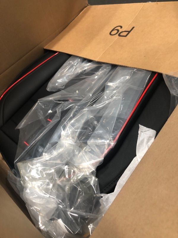 Photo 1 of ***PARTS ONLY***IKABEVEM Seat Covers Fit for Tacoma:2024 2025-2PCS Front Car Seat Covers Fit for Toyota Tacoma - Truck Pickup Double/Crew Cab SR SR5 TRD Sport TRD Off-Road PreRunner Trims (Front Pair,Redline)