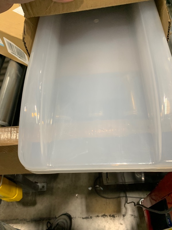 Photo 1 of GaeaAuto 2-Pack Downspout Splash Block Drain Extender Gutter Guard Rain Spout Diverter Splashguard, Translucent