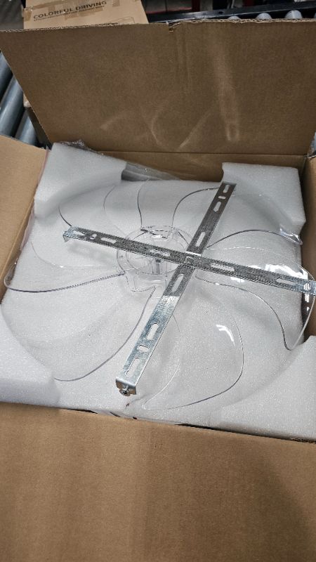 Photo 1 of ***PARTS ONLY**Bevenus Low Profile Ceiling Fan with Lights,110v Modern Dimmable Flower Shape, Remote Control/app Control,Timing 6 Gear Speeds Fan Ceiling Lamp.