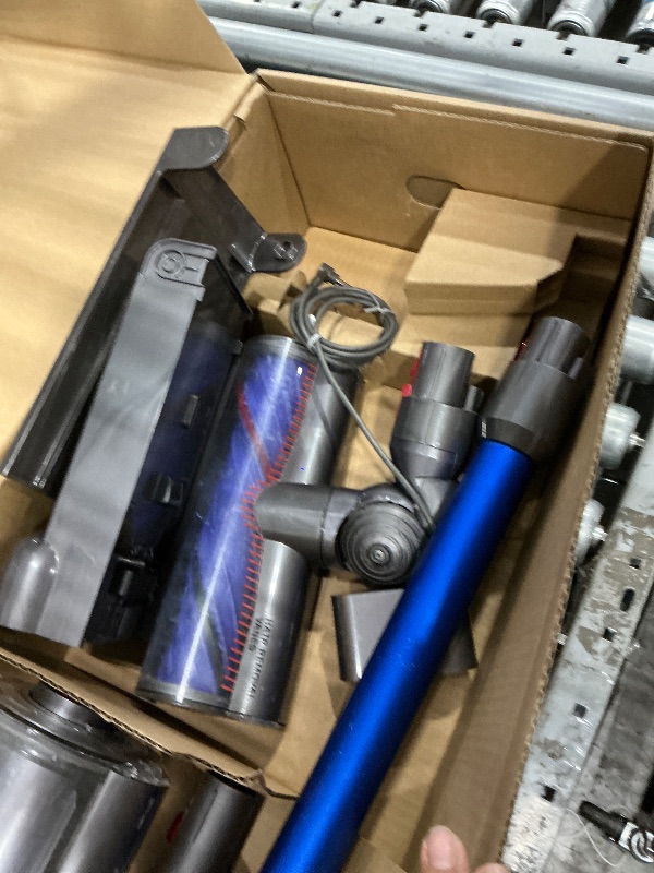 Photo 1 of ***(PARTS ONLY/ MISSING PARTS/ NON FUNCTIONAL)***Dyson V11 Origin Cordless Vacuum, Nickel/Blue
