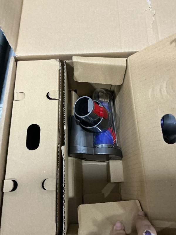 Photo 1 of ***(PARTS ONLY/ MISSING PARTS/ NON FUNCTIONAL)***Dyson V11 Origin Cordless Vacuum, Nickel/Blue