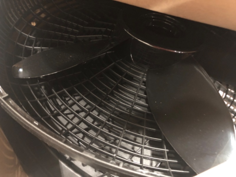 Photo 1 of **********MISSING PARTS-FOR PARTS ONLY***************
Lasko Oscillating Cyclone Pedestal Fan, Adjustable Height, Timer, Remote Control, 3 Speeds, for Bedroom, Living Room, Home Office, 18", Black, 1843