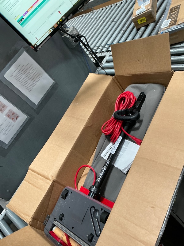 Photo 1 of *** FOR PARTS*** DONT TURN ON AT ALL*****    Oreck Commercial Professional Vacuum Cleaner, Bagged Upright Vac for Carpets and Hard Floor, Lightweight, High-Speed Double Helix Brush Roll, Powerful Vacuum Cleaners for Commercial Use