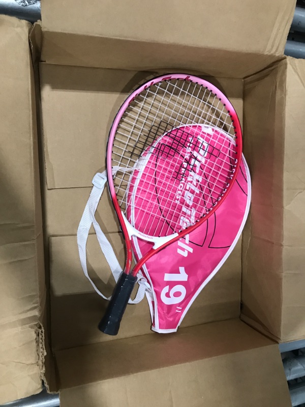 Photo 1 of PickleTech Kids Tennis Racket - Toddler Tennis Racket, 17-25 inch Youth Tennis Racquet for Ages 2-12, Multi-Color & Size for Beginners, Ideal Gift for Boys & Girls