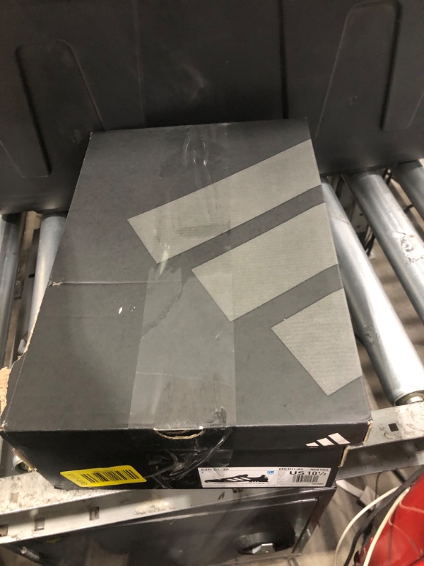 Photo 1 of **SHOWS SIGNS OF USAGE/NEEDS CLEANING** adidas Men's S2G Spikeless 24 Golf Shoes, Core Black/Footwear White/Iron Metallic, 10.5