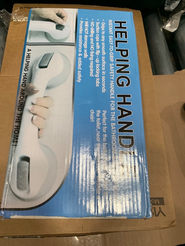 Photo 1 of 2 Pack Grab Bars for Bathtubs and Showers, Shower Handles for Elderly Seniors bar Bars Safety Elderly Suction 500 lbs Cup and Walls bathtubs Handicap He