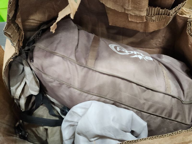 Photo 1 of ***************DIRTY, MISSING PCS & SOME PCS ARE DAMAGED*****************
Portal 8 Person Tents for Camping, Easy Setup Cabin Tent with Large Porch, 2 Room, Waterproof Family Camping Tent for Outdoor Camping, Patio