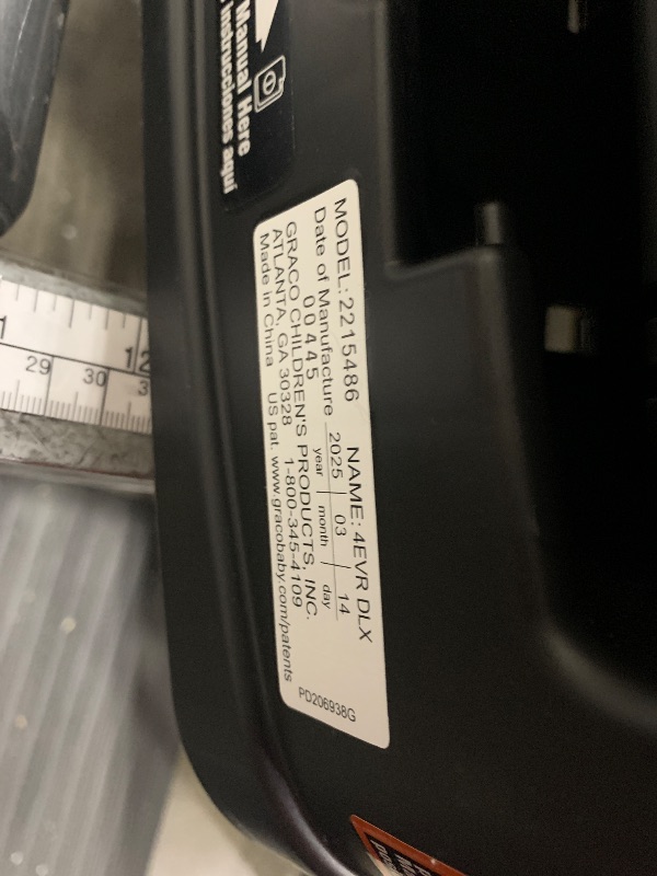 Photo 1 of ** SEE NOTES ** Graco 4Ever DLX 4-in-1 Car Seat, Charlie | Infant to Toddler Car Seat, with 10 Years of Use | Rear-Facing, Forward-Facing and Booster Modes | Safe, Comfortable and Convenient