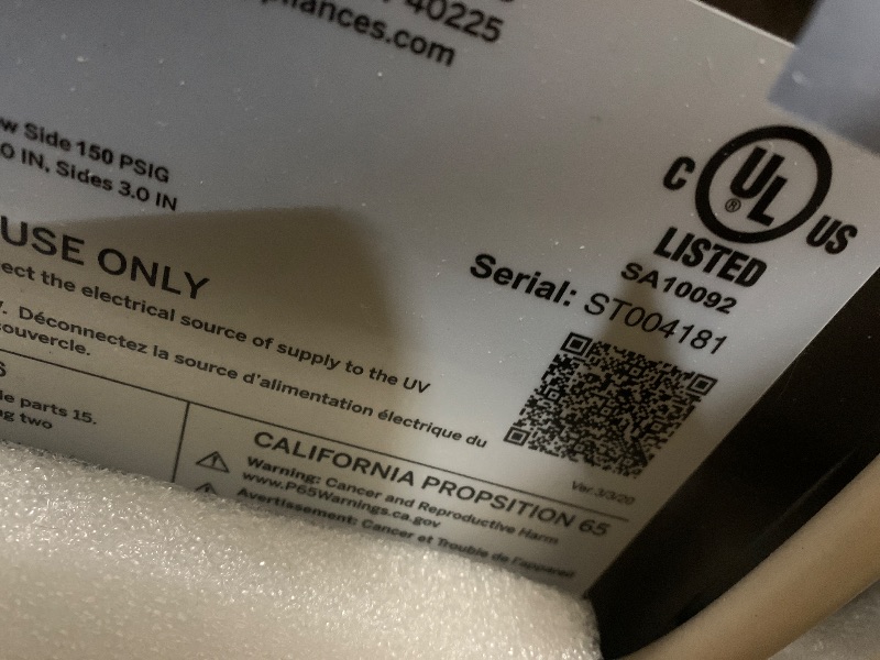 Photo 1 of ****parts only *** GE Profile Opal 2.0 with 0.75 Gallon Tank, Chewable Crunchable Countertop Nugget Ice Maker, Scoop included, 38 lbs in 24 hours, Pellet Ice Machine with WiFi & Smart Connected, Black Stainless Steel