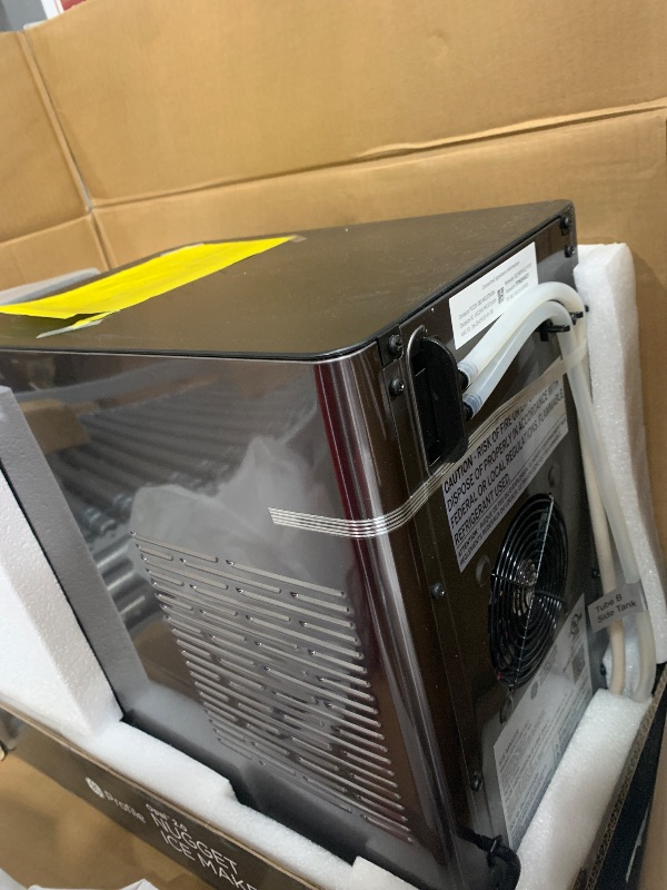 Photo 1 of ****parts only *** GE Profile Opal 2.0 with 0.75 Gallon Tank, Chewable Crunchable Countertop Nugget Ice Maker, Scoop included, 38 lbs in 24 hours, Pellet Ice Machine with WiFi & Smart Connected, Black Stainless Steel