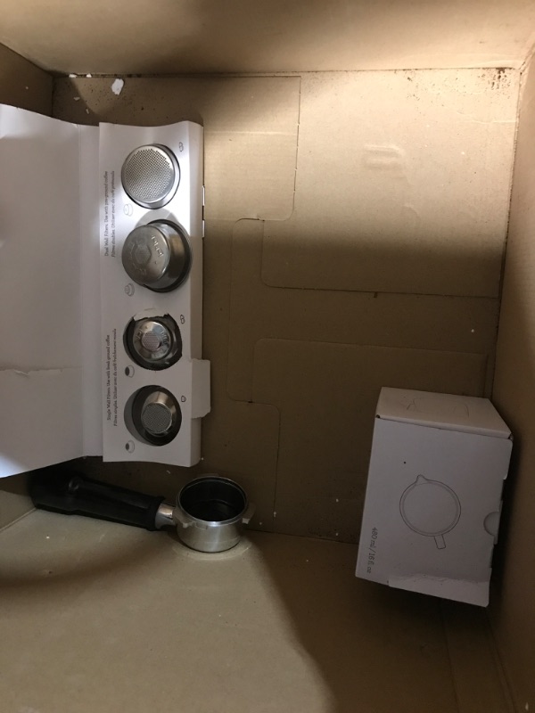 Photo 1 of (HEAVILY USED) (COFFEE GROUNDS INSIDE) (POWER TESTED) Breville Barista Express Espresso Machine BES870BSXL, STAINLESS STEEL