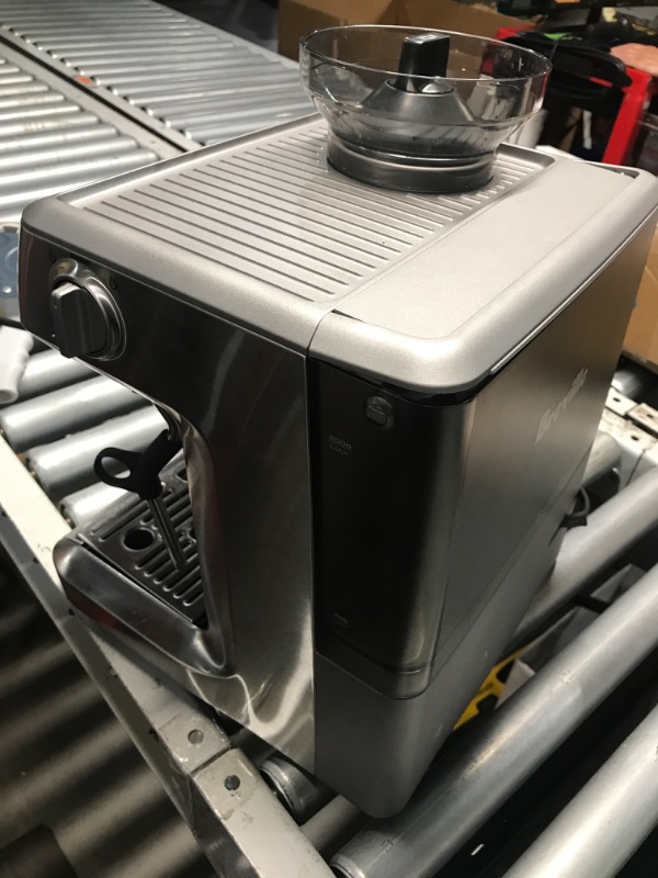 Photo 1 of (HEAVILY USED) (COFFEE GROUNDS INSIDE) (POWER TESTED) Breville Barista Express Espresso Machine BES870BSXL, STAINLESS STEEL
