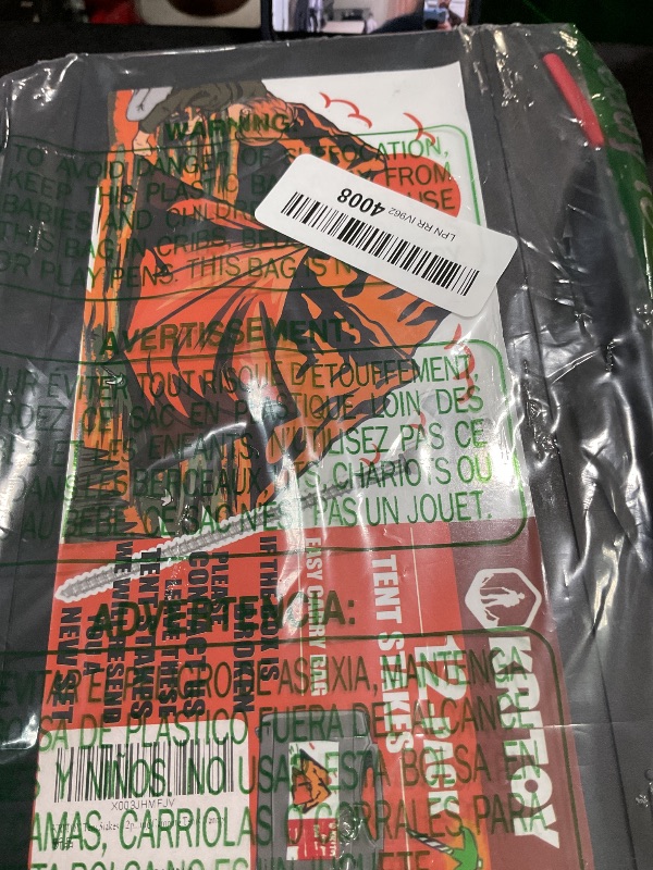 Photo 1 of 12 Pack Tent Stakes Heavy Duty - 8" Ground Anchors Screw in - Camping Stakes with Grow in The Dark Heads - Metal Threaded Tent Spikes with Hex Head Driver and Storage Box