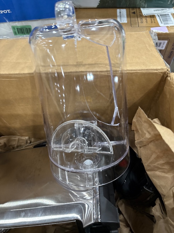 Photo 1 of **WATER RESEVOIR BROKEN**Nespresso Creatista Plus Espresso Machine by Breville, Brushed Stainless Steel