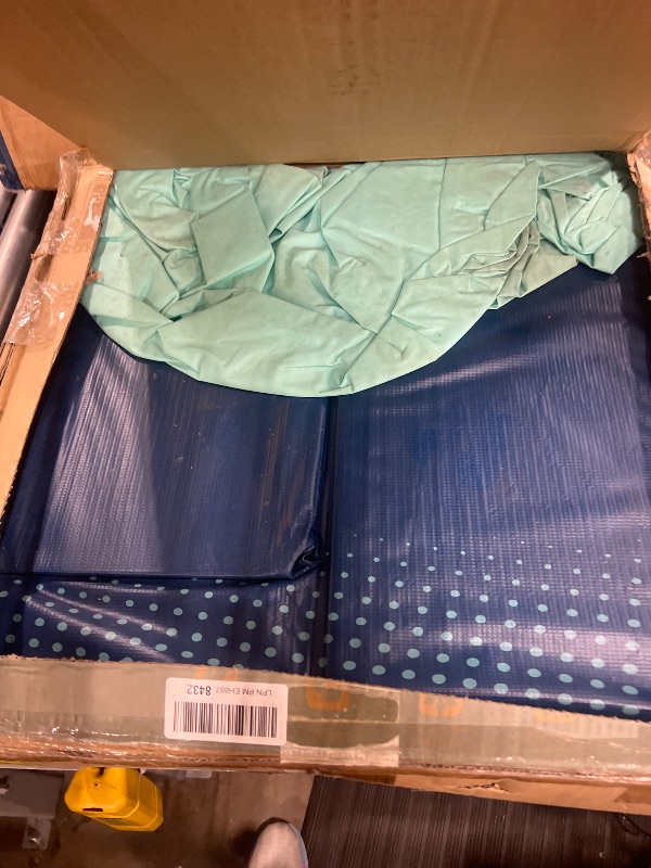 Photo 1 of *dirty from previous use.* Foldable Non-Inflatable Kids' and Adults' Outdoor Swimming Pool - Hard Plastic Shell, Kid Pool for Backyard Dog Pools (113" x 66" x 20")