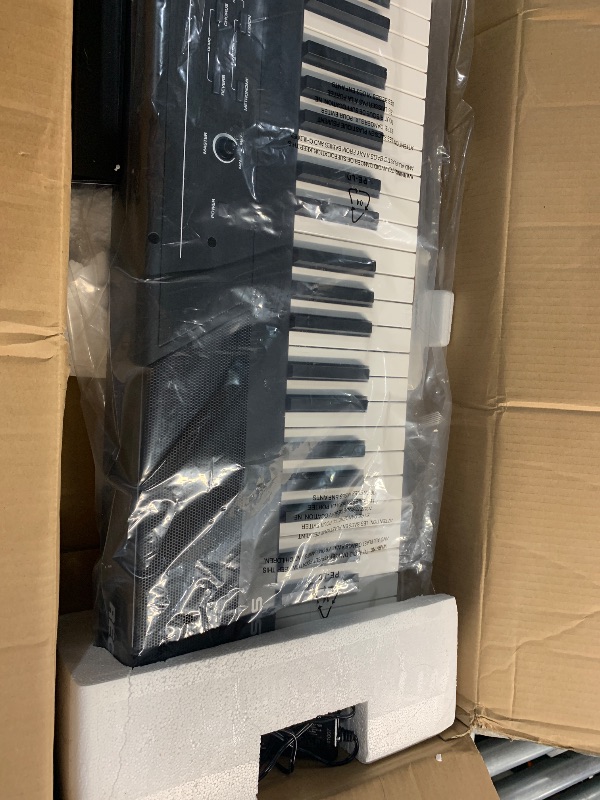 Photo 1 of ***(MISSING POWER CONNECTOR)***Alesis Recital – 88 Key Digital Piano Keyboard with Semi Weighted Keys, 2x20W Speakers, 5 Voices, Split, Layer and Lesson Mode, FX and Piano Lessons