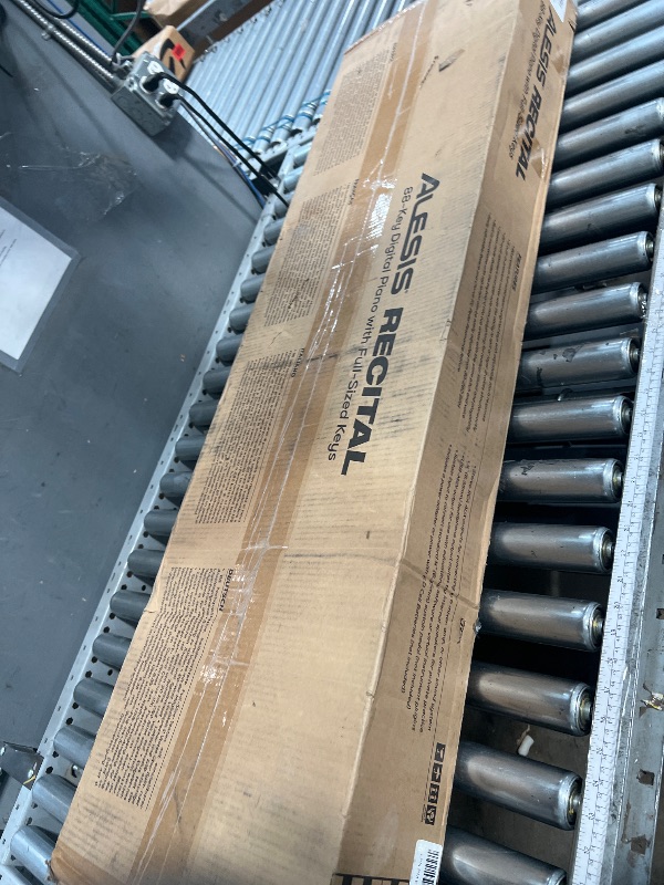 Photo 1 of ***(MISSING POWER CONNECTOR)***Alesis Recital – 88 Key Digital Piano Keyboard with Semi Weighted Keys, 2x20W Speakers, 5 Voices, Split, Layer and Lesson Mode, FX and Piano Lessons