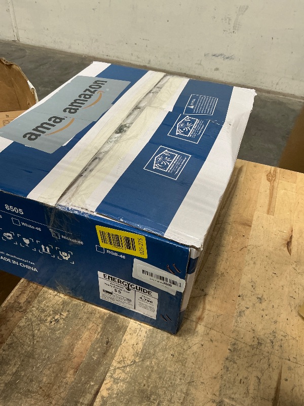 Photo 1 of **************FOR PARTS ONLY--MISSING PARTS**************
Ceiling Fans with Lights- 46" Low Profile Indoor Ceiling Fan with Light and Remote/APP Control, Flush Mount, LED Dimmable DC Reversible Modern Ceiling Fan for Bedroom?Black?
