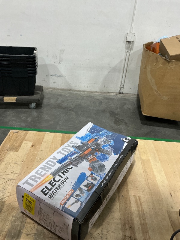 Photo 1 of 2 Pack Electric Water Guns for Adults & Kids, Automatic Squirt Guns with 32Ft Long Range, 300 Water Shots, LED Light, Summer Outdoor Swimming Pool Water Toys, Gray and Blue