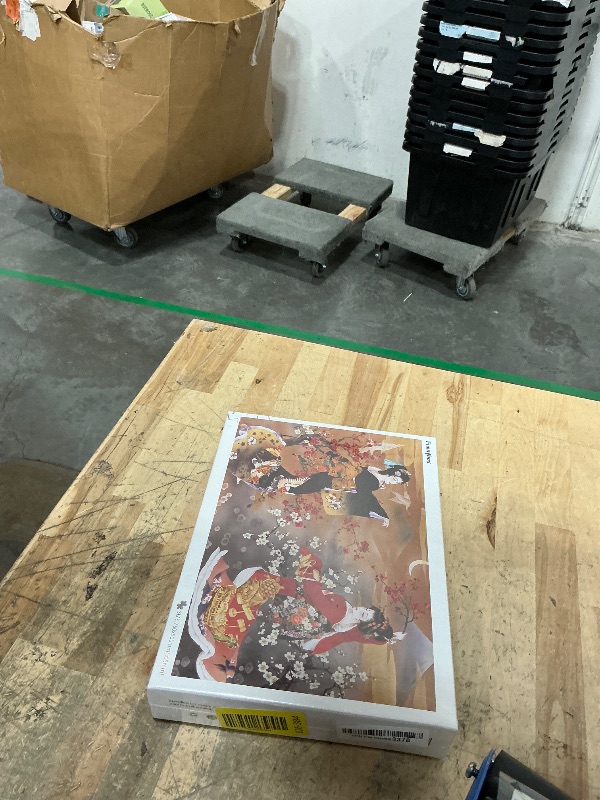 Photo 1 of **FACTORY SEALED** Funnybox Beauty Paintings by Haruyo Morita- Wooden Jigsaw Puzzles 1000 Piece Teens Family