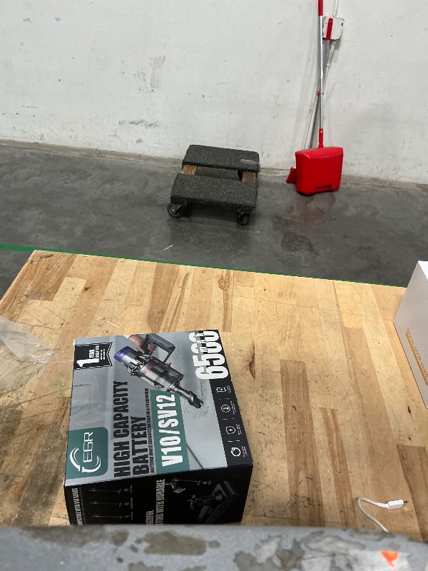 Photo 1 of (PARTIAL SET) EGR High Capacity 6500mAh V10 Battery Replacement Compatible with V10 Animal V10 Absolute V10 Fluffy V10 Motorhead SV12 Cordless Stick Vacuum Cleaner (Not Fit SV10)